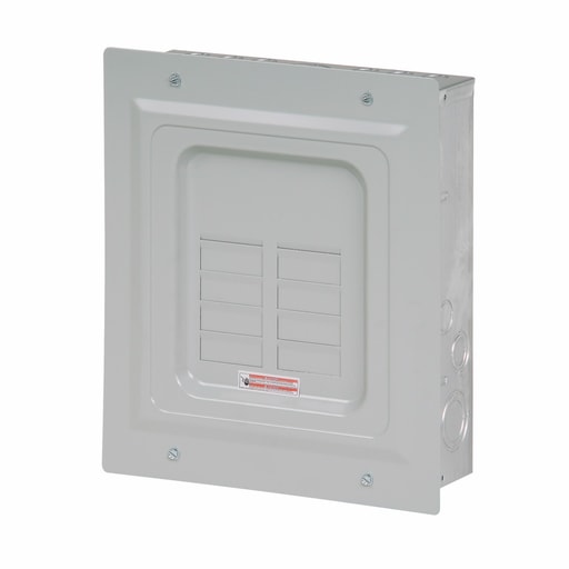 Cutler-Hammer / Eaton - Eaton Electrical BR816L125FP 120/240 VAC 125 Amp 1-Phase 3-Wire 1 Inch Main Lug Load Center
