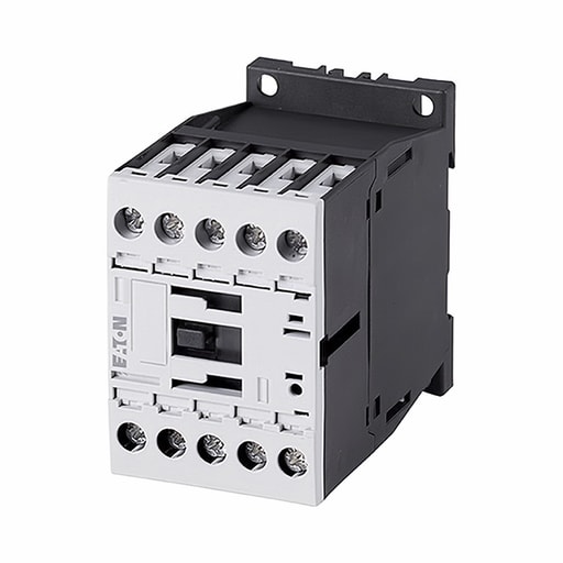 Cutler-Hammer / Eaton - Cutler-Hammer XTRM10A22TD XT IEC Miniature Control Relay, Screw terminals, 45 mm - mini Frame size, 2NO-2NC contact configuration, 24 Vdc coil, 10A conventional thermal rating, 6A at 220/230/240V; 3A at 380/4