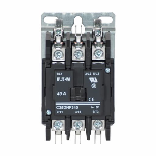 Cutler-Hammer / Eaton - Eaton C25DNF340B Definite Purpose Control Contactor