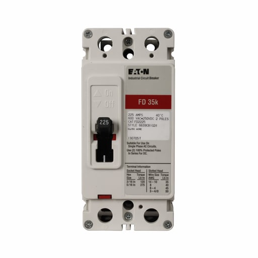 Cutler-Hammer / Eaton - Eaton Electrical CF2020 Series C F Frame Molded Case Circuit Breaker