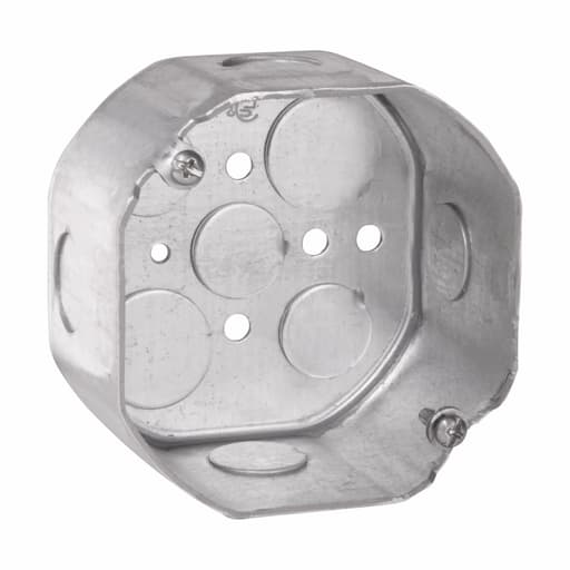 Crouse-Hinds - Crouse-Hinds TP288 4" x 2-1/8" Steel Octagon Outlet Box