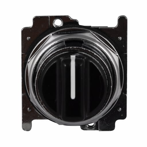 Cutler-Hammer / Eaton - Eaton Electrical 10250T1343 30.5 mm 3-Position Momentary/Maintained Black Die-Cast Zinc IP65 Selector Switch Operator