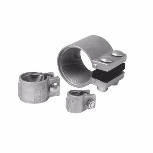 Crouse-Hinds - Crouse-Hinds TCC8 3" Split Rigid/IMC Conduit Coupling, Ductile Iron