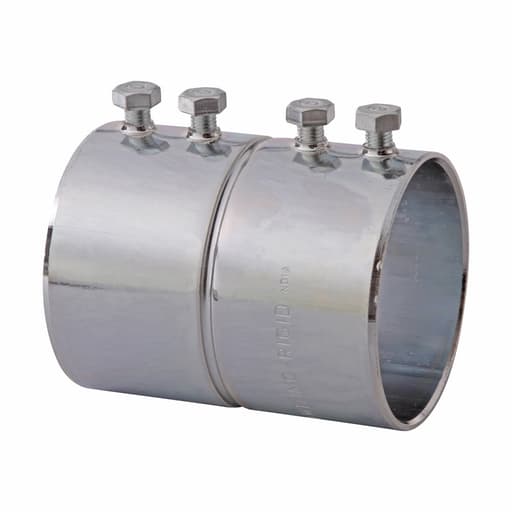 Crouse-Hinds - Crouse-Hinds 469 4" Steel Set Screw EMT/Rigid Conduit Coupling