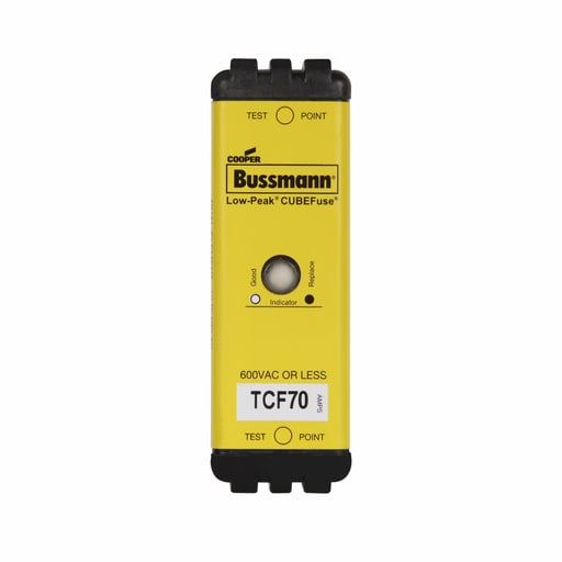 Bussmann Mfg. - Bussmann Series TCF70 70 Amp Cube Fuse