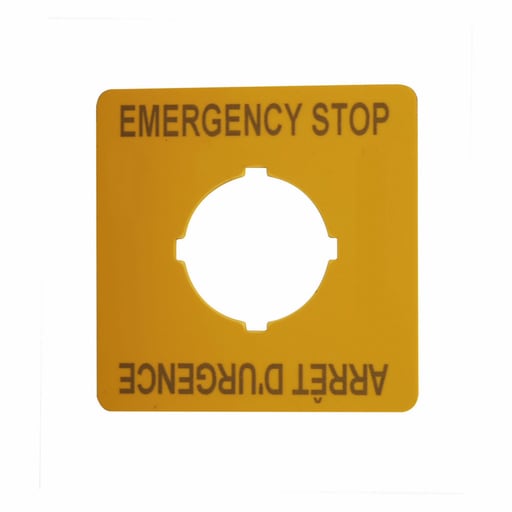 Cutler-Hammer / Eaton - ETN M22-XYK5 M22-XYK5E-STOP LEGEND