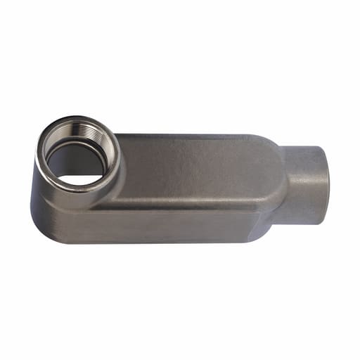 Crouse-Hinds - Crouse-Hinds Series LB28SS 3/4 Inch Stainless Steel Type LB Conduit Body and Cover with Gasket