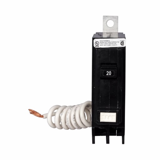 Cutler-Hammer / Eaton - Eaton Electrical QBHGF1020 Quicklag Industrial Ground Fault Thermal Magnetic Circuit Breaker