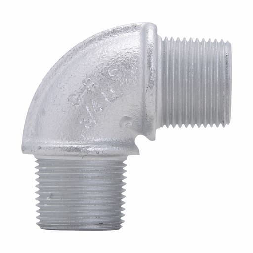 Crouse-Hinds - Crouse-Hinds Series EL295 3/4 Inch Iron Male 90 Degrees Conduit Elbow