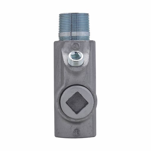 Crouse-Hinds - Crouse-Hinds Series EYS46 1-1/4 Inch Male/Female Hub Electrogalvanized Ductile/Iron Alloy Conduit Sealing