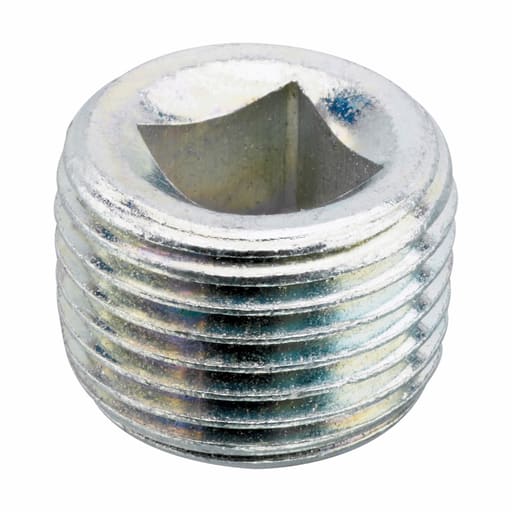 Crouse-Hinds - Crouse-Hinds Series PLG8M 3 Inch Cast Iron Recessed Head Rigid Conduit Plug