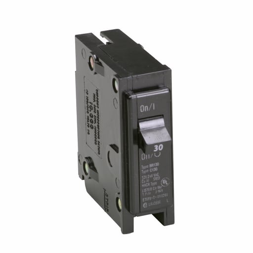 Cutler-Hammer / Eaton - Eaton Electrical BR130 1 Inch Plug-On Circuit Breaker