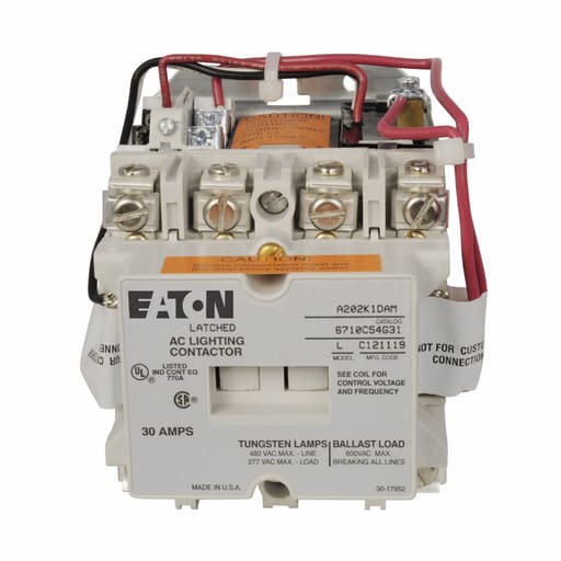 Cutler-Hammer / Eaton - ETN A202K1DAM LTG CONT OPN 30A 4P 1