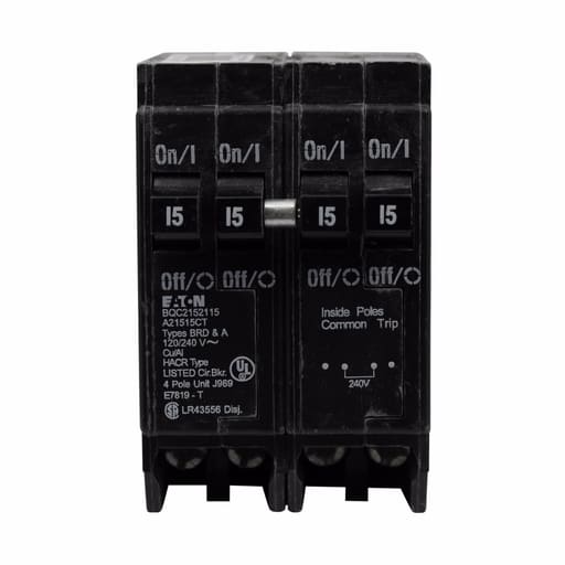Cutler-Hammer / Eaton - Eaton Electrical BQC215230 1 Inch CTL Class Type BQC Plug-On Circuit Breaker