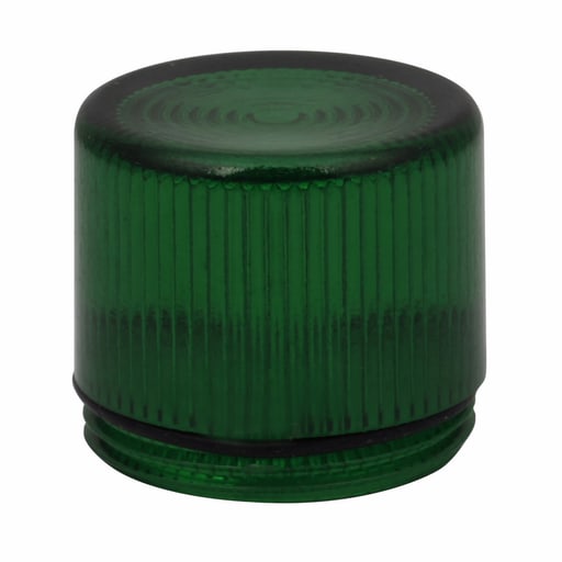 Cutler-Hammer / Eaton - Eaton Electrical 10250TC22 30.5 mm Green Plastic Pres Test Push Button Lens