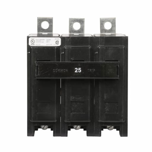 Cutler-Hammer / Eaton - Eaton Electrical BAB3025H Quicklag Industrial Thermal Magnetic Circuit Breaker