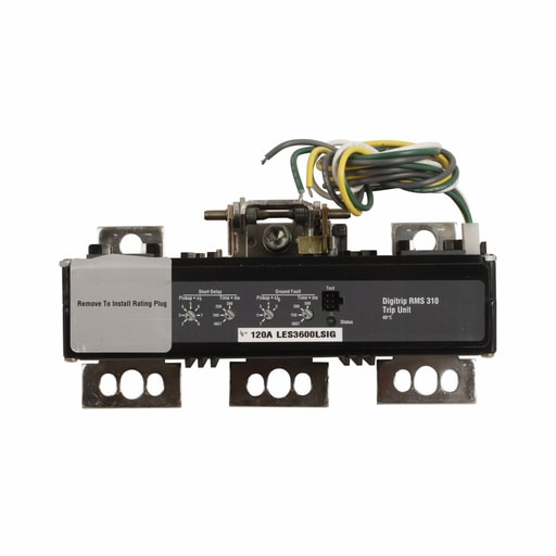 Cutler-Hammer / Eaton - Cutler-Hammer LES3600LS molded case circuit breaker accessory trip unit, Trip unit, 600 A, Three-pole, LS, Frame J-K, Series C