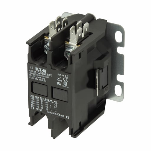 Cutler-Hammer / Eaton - Eaton C25BNB230T Definite Purpose Control Contactor