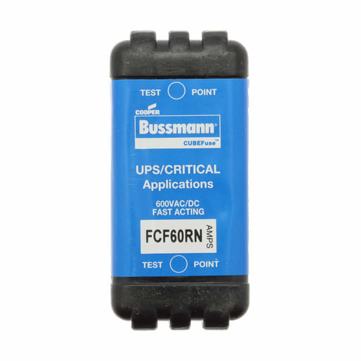 Bussmann Mfg. - BUSS FCF60RN Fast Acting CUBEFuse 6