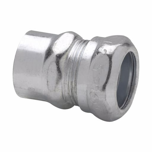 Crouse-Hinds - Crouse-Hinds 692 1" Steel EMT to Rigid Conduit Combination Coupling