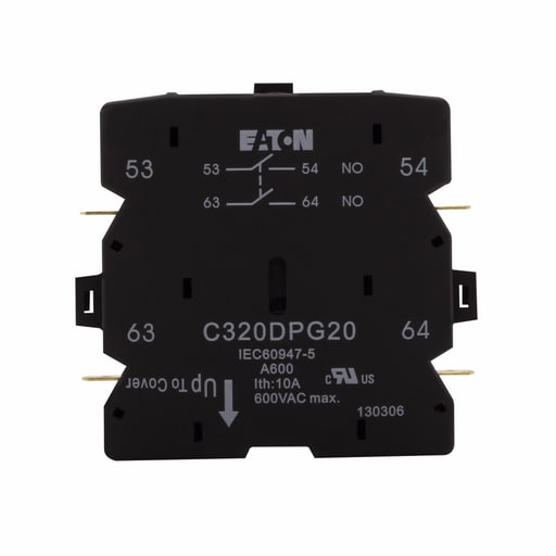 Cutler-Hammer / Eaton - ETN C320DPG20 2-NO AUX. CONTACT FOR