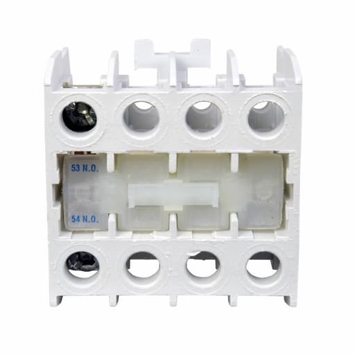 Cutler-Hammer / Eaton - Eaton Electrical C320KGT15 600 VAC 10 Amp 250 VDC 5 Amp 2NO 2NC Snap-On Terminal Contactor Auxiliary Contact