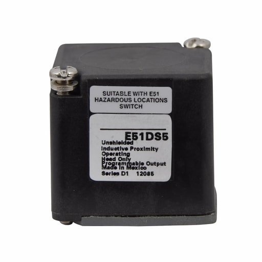 Cutler-Hammer / Eaton - Eaton Electrical E51DS5 0.94 Inch 20 to 264 VAC/VDC IP67 Unshielded Inductive Proximity Sensor Head