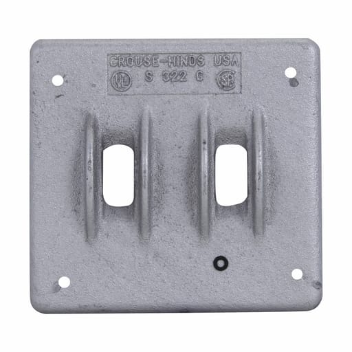 Crouse-Hinds - CRSH S322G STEEL CVR FOR DEVICE BX
