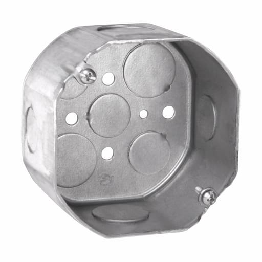 Crouse-Hinds - Crouse-Hinds TP292 4" x 2-1/8" Steel Octagon Outlet Box
