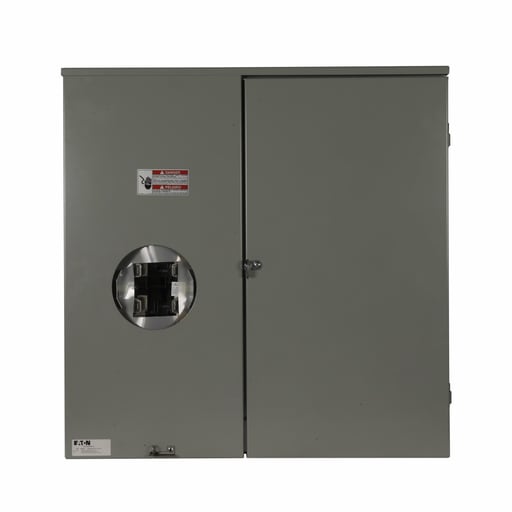 Cutler-Hammer / Eaton - Cutler-Hammer HPC4046SHLG Cutler-Hammer series Housing panel, 400A, 120/240V, BRH/BWH Secondary Ciruit, Aluminum Bus Material, Lever bypass, NEMA 3R Enclosure, Overhead/underground Feed Type, 22 kAIC In