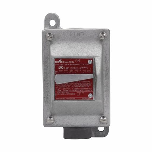 Crouse-Hinds - Crouse-Hinds Series EDS2130 Factory Sealed General Use Snap Switch