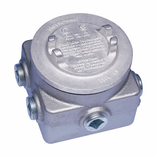 Crouse-Hinds - Crouse-Hinds GUP215 3/4" Iron Alloy Junction Box