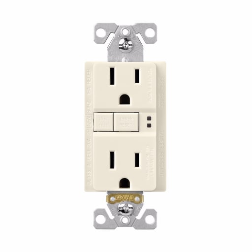 Cooper Wiring Device Arrow/Eagle - CWD TRSGF15LA GFCI TR SELF TEST DUPLEX 15A 125V LA