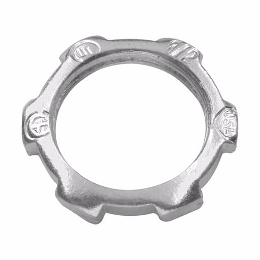 Crouse-Hinds - Crouse-Hinds Series 14 1-1/4 Inch Malleable Iron Rigid Conduit Locknut