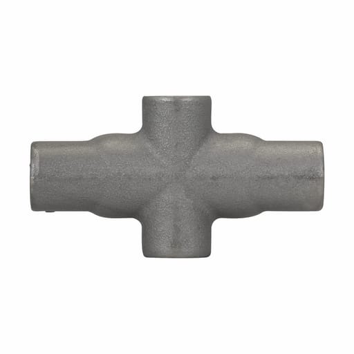 Crouse-Hinds - Crouse-Hinds X67 2" X-Style Conduit Body, Form-7, Iron Alloy