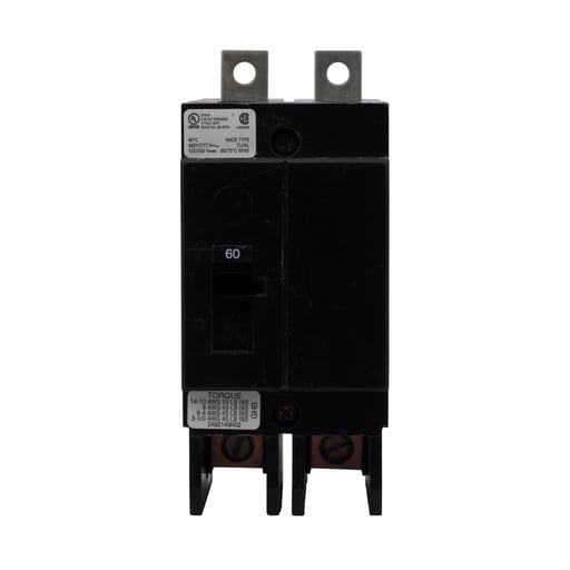 Cutler-Hammer / Eaton - Eaton Electrical GHB2060 Series C G Frame Bolt On Molded Case Circuit Breaker
