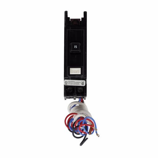 Cutler-Hammer / Eaton - Cutler-Hammer QCGF1015 GFXBC GFCI circuit breakers, Circuit protector, 5 mA Trip sensitivity, 25 A, 10 kAIC, Single-pole, 120 V, Non-Interchangeable, Cable-in/cable-out, Q16, Breaker type QCGF