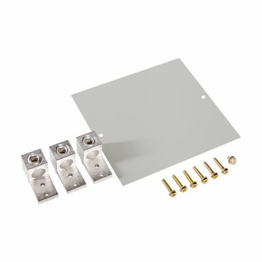 Cutler-Hammer / Eaton - Eaton Electrical LugKIT225 6 AWG to 300 MCM 225 Amp 1/3-Phase Aluminum/Copper Panelboard Main/Feed-Through Lug Kit