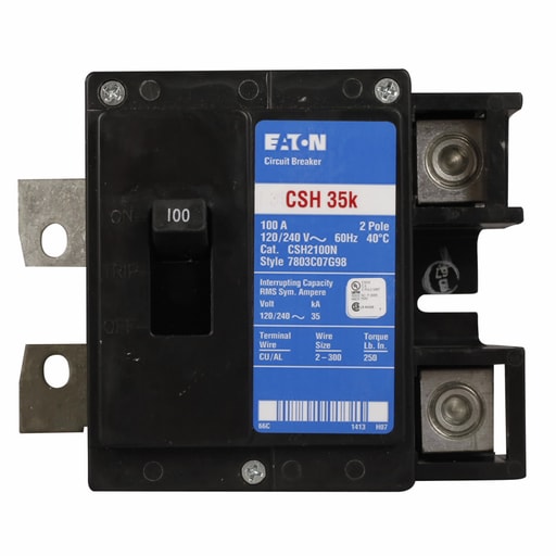 Cutler-Hammer / Eaton - Eaton Electrical CSH2200N 120/240 VAC 200 Amp 2-Pole Main Panelboard Circuit Breaker Kit