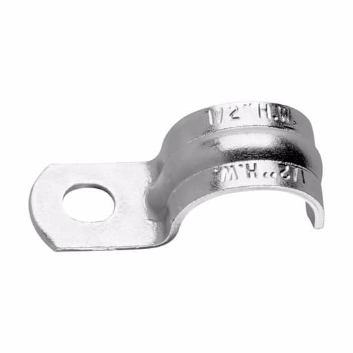 Crouse-Hinds - Crouse-Hinds Series 415 2 Inch Steel 1-Hole Snap-On Rigid Conduit Clamp