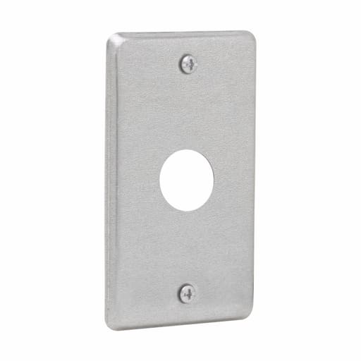 Crouse-Hinds - Crouse-Hinds TP614 1/2" Steel Utility Box Cover
