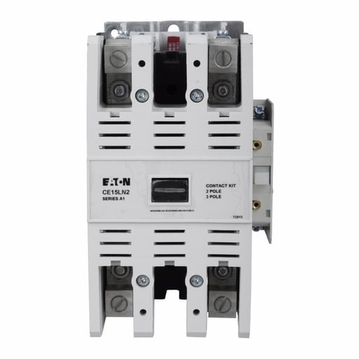 Cutler-Hammer / Eaton - Eaton Electrical CE15NN3A 120 Volt 135 Amp 3-Pole Non-Reversing IEC Contactor