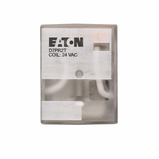 Cutler-Hammer / Eaton - Cutler Hammer D7PR2T DPDT Relay, 24VAC Coil