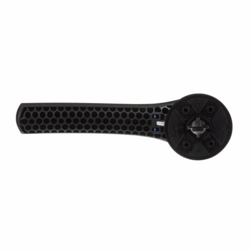 Cutler-Hammer / Eaton - Cutler-Hammer PHB3N4X3P rotary disconnect external front pistol handle,Size 3. Lockable,Three-position handle,Black,NEMA 4/4X,External handles,NEMA 4/4X,Black