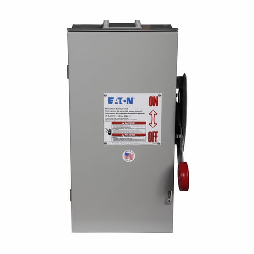 Cutler-Hammer / Eaton - ETN DH261URK 30A/2P HD NF Sfty Sw 6
