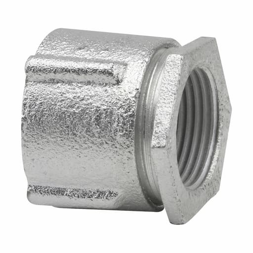 Crouse-Hinds - Crouse-Hinds 190M 1/2" Threaded 3pc Rigid/IMC Conduit Coupling, Concrete Tight, Malleable Iron