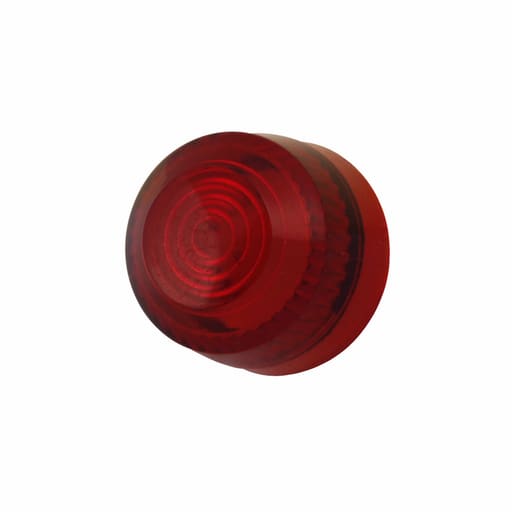 Cutler-Hammer / Eaton - Eaton Electrical 10250TC1N 30.5 mm Plastic Red Heavy Duty Indicating Light Lens