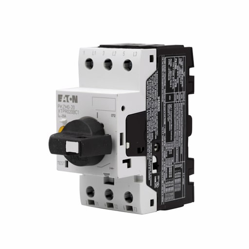 Cutler-Hammer / Eaton - Cutler-Hammer XTPR020BC1 IEC motor control Manual Motor Protector, 20A, 45 mm Frame size, Class 10 trip type, Rotary type
