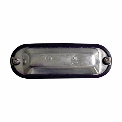 Crouse-Hinds - Crouse-Hinds K125SG 1-1/4" Sheet Steel Form5 Conduit Blank Cover and Gasket