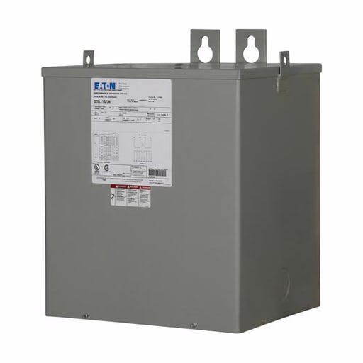 Cutler-Hammer / Eaton - Cutler-Hammer Y48G24T03N General purpose encapsulated transformer, EPT, aluminum, NEMA 3R, 201, 60 Hz, three-phase, 480 V, 240 V, 2 at -5% FCBN, 115 ?C rise, 3 KVA, indoor-outdoor, 74A